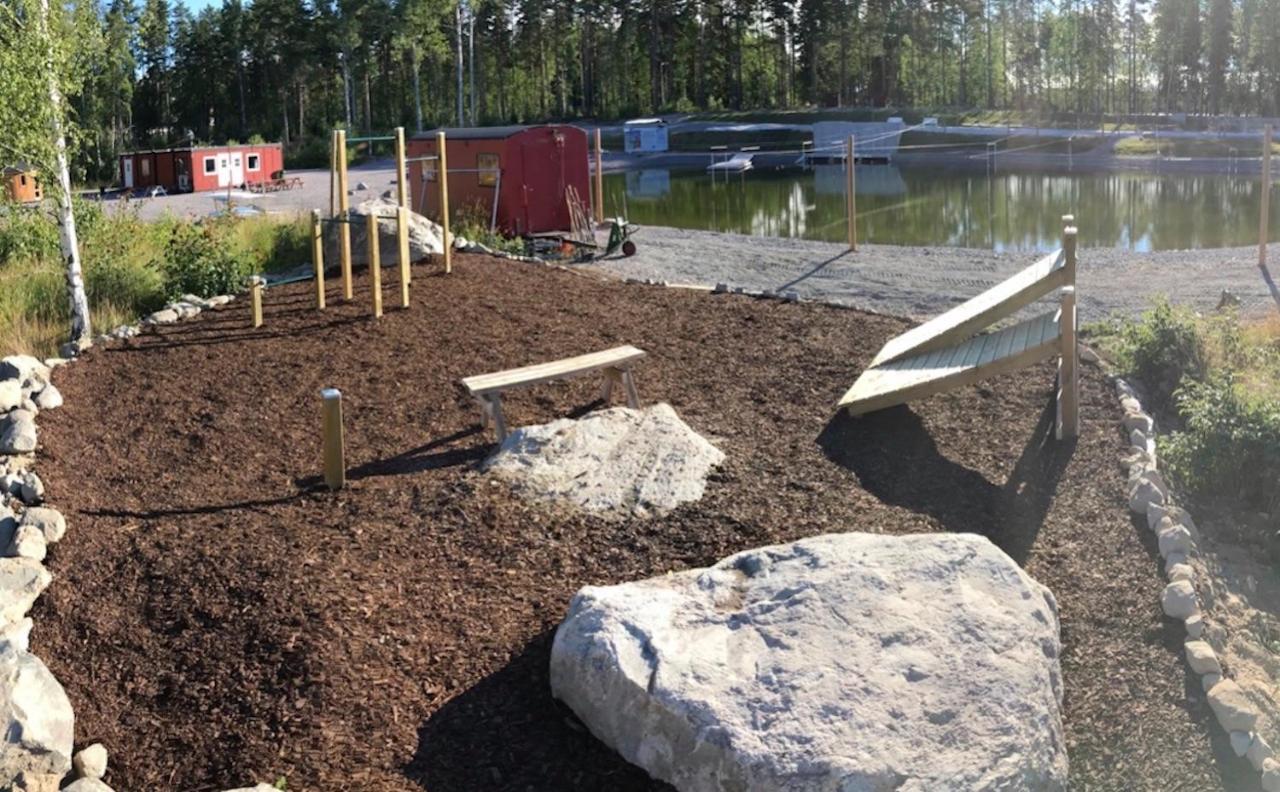 Falu Vildvattenpark Villa Falun Eksteriør billede